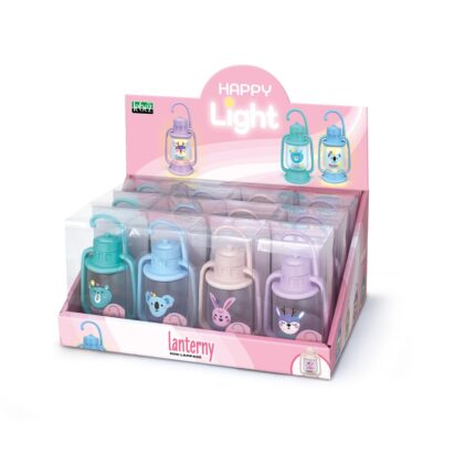 ΦΩΤΙΣΤΙΚΟ HAPPY LIGHT 4 ΧΡΩΜΑΤΑ MINI LANTERNA 24χ21χ15cm