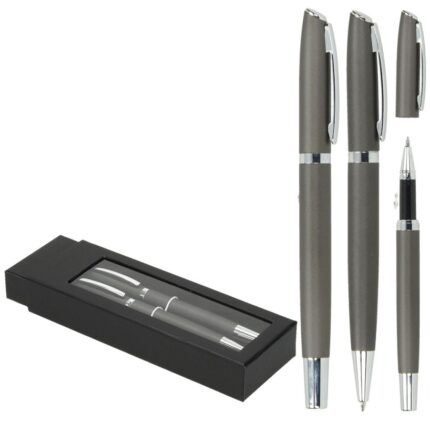 ΣΤΥΛΟ WELLINGTON ΣΕΤ TOLEDO BLACK  (Διαρκείας & roller)