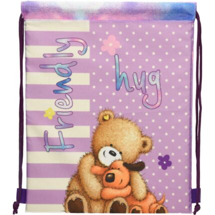 ΤΣΑΝΤΑ ΣΑΚΟΣ ΓΥΜΝΑΣΤΗΡΙΟΥ POP CORN BEAR 36x43cm