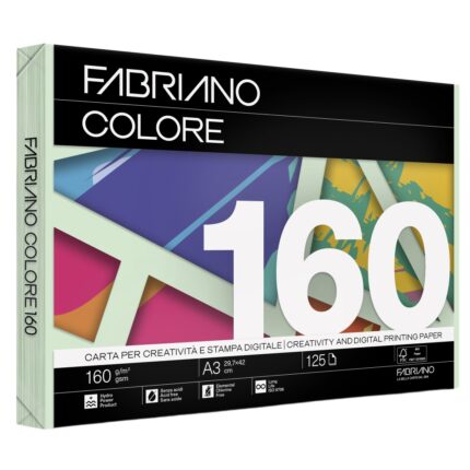 ΧΑΡΤΙ ΦΩΤΟΤΥΠΙΚΟ FABRIANO COLORE Α3 160gr VERDE CHIARO (125φ)