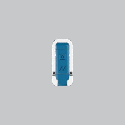 MUITOMAS ΦΩΣ ΑΝΑΓΝΩΣΗΣ ΜΕ ΚΛΙΠ LED BLISTER 5V/0.74A 0.5W 200mAh 4.7x1.3x10.5cm ΜΠΛΕ